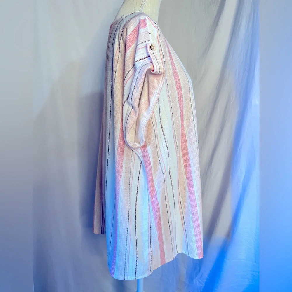 Cure Pink Striped Blouse - Picture 3 of 8